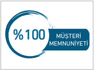 %100 Müşteri Memnuniyeti